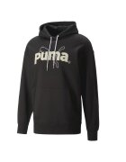 Puma Hanorac cu imprimeu logo - Negru