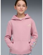 Puma Hanorac cu imprimeu logo - Roz deschis/Galben pal