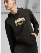 Puma Hanorac cu imprimeu logo si buzunar kangaroo Team For The Fanbase - Negru