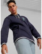 Puma Hanorac cu logo Squad - Bleumarin