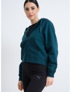 Puma Hanorac cu maneci raglan Ess Elevated - Verde englez