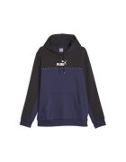 Puma Hanorac cu model colorblock Block x Tape - Albastru