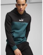 Puma Hanorac cu model colorblock Block x Tape - Negru/Verde persan