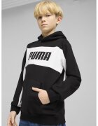 Puma Hanorac din amestec de bumbac cu logo - Alb/Negru