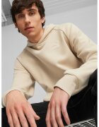 Puma Hanorac din amestec de bumbac cu maneci raglan - Bej