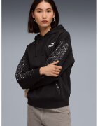 Puma Hanorac din bumbac cu buzunare kangaroo - Negru