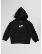 Puma Hanorac lejer de bumbac Hot Wheels - Negru/Galben/Violet