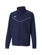 Puma Hanorac pentru copii teamRISE Training Poly Jacket Jr bleumarin 657393 06658 - Bleumarin