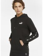 Puma Hanorac regular fit cu buzunar kangaroo Essentials+ - Negru
