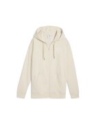 Puma Hanorac relaxed fit cu fermoar pentru femei - 685033-87 - Alb - Alb