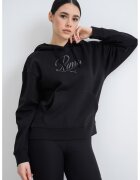 Puma Hanorac relaxed-fit cu imprimeu logo pe piept Essentials Script - Negru