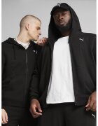 Puma Hanorac uni cu fermoar Ess - Negru
