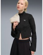 Puma Jacheta crop slim-fit - Negru
