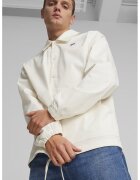 Puma Jacheta cu guler clasic Downtown - Alb murdar