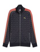 Puma Jacheta regular fit cu logo - Portocaliu/Negru stins