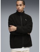 Puma Jacheta relaxed fit cu fermoar - Negru