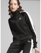 Puma Jacheta sport cu logo Iconic - Negru/Alb optic