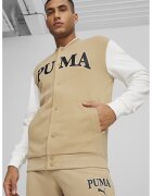 Puma Jacheta Varsity cu imprimeu logo Squad - Alb/Bej