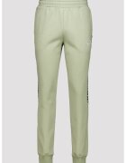 Puma Pantaloni de trening conici cu benzi logo laterale - Kaki inchis/Verde sparanghel