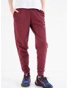 Puma Pantaloni de trening cu aplicatie logo Ess Elevated - Violet tyrian