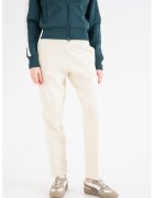 Puma Pantaloni de trening cu benzi laterale cu logo Essentials - Alb fildes