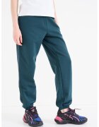 Puma Pantaloni de trening cu snur de ajustare Ess Elevated - Verde englez