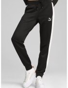 Puma Pantaloni de trening cu snur Iconic - Negru/Alb optic