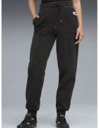 Puma Pantaloni de trening cu talie inalta Comfort - Negru