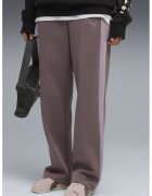 Puma Pantaloni de trening drepti T7 Always On - Roz somon/Roz inchis