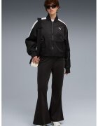 Puma Pantaloni de trening evazati cu talie ajustabila ESS - Negru/Alb optic