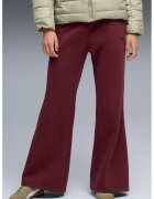 Puma Pantaloni de trening evazati HER Comfort - Rosu inchis