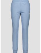 Puma Pantaloni de trening regular-fit din amestec de bumbac cu snururi - Albastru lavanda