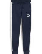 Puma Pantaloni de trening T7 Iconic - Alb/Bleumarin