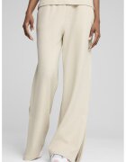 Puma Pantaloni evazati cu cordon in talie - Crem