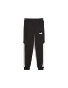 Puma Pantaloni pentru Barbati - power colorblock sweatpants tr cl - 681736-01 - XS INTL - Negru