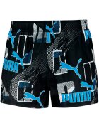 Puma Pantaloni scurti barbati Swim Men Print Logo Short - Albastru