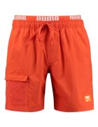 Puma Pantaloni scurti barbati Swim Men Utility Mid Shorts 1p Chil - Portocaliu