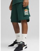 Puma Pantaloni scurti cargo cu snur de ajustare - Verde padure