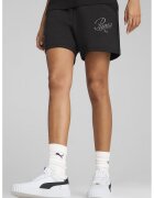 Puma Pantaloni scurti cu broderie logo - Negru