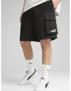 Puma Pantaloni scurti cu buzunare si logo - Negru