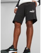 Puma Pantaloni scurti cu imprimeu logo - Negru