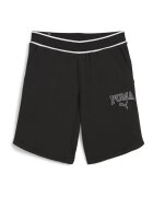 Puma Pantaloni scurti cu logo Squad - Negru