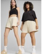 Puma Pantaloni scurti cu snur in talie - Bej deschis