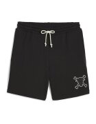 Puma Pantaloni scurti cu snur si buzunare - Negru