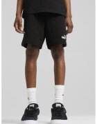 Puma Pantaloni scurti din amestec de bumbac cu logo - Alb/Negru
