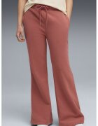 Puma Pantaloni uni de trening cu talie inalta - Rosu stins