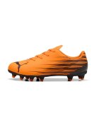Puma Pantofi cu imprimeu logo - pentru fotbal Attacanto II - Negru/Portocaliu
