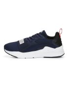 Puma Pantofi cu logo contrastant Wired Run Pure - Bleumarin