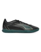 Puma Pantofi de fotbal barbati - piele ecologica - negru/verde - Multicolor