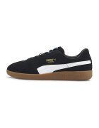 Puma Pantofi de piele intoarsa pentru handball - Alb/Negru